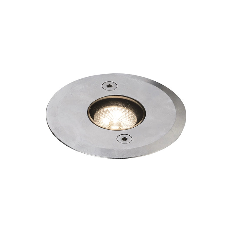 Faretto LED da incasso SWITCH Uplight in Acciaio Inox AISI316 - 3W 4000K 40° IP68 IK07 per Esterni - Rossini Illuminazione