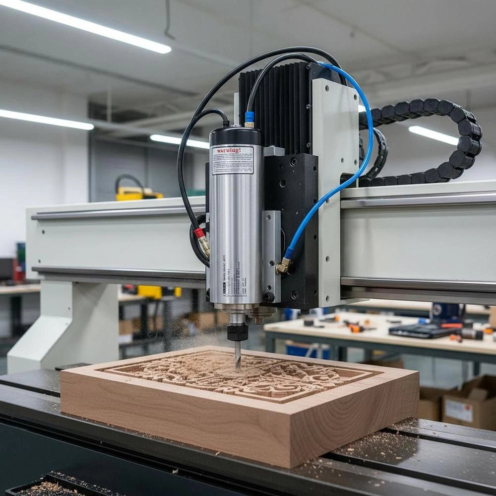 2.2 KW 2220 V Air-cooled Spindle Motor ER20 CNC Air-cooled Spindle Motor For CNC Engraving Milling Machine