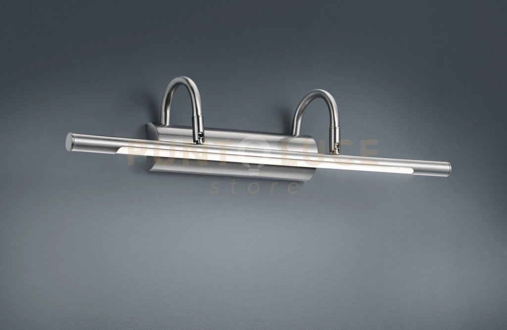 CUADRO APPLIQUE LED 8 W 900 lm 3.000 K PER QUADRI NICKEL OPACO. CM 48X10,5