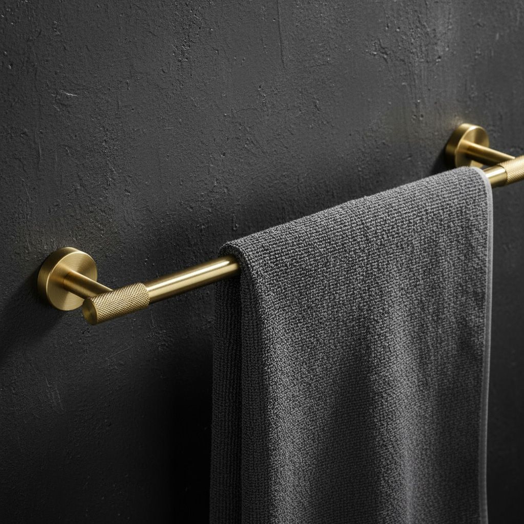 Portasciugamano Da Bagno 5701 Galo Brush Gold