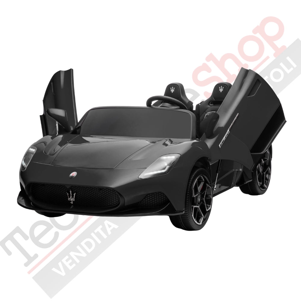 Tecnobike Shop - Auto Elettrica Per Bambini Maserati MC20 Full Optional 12V-Nero