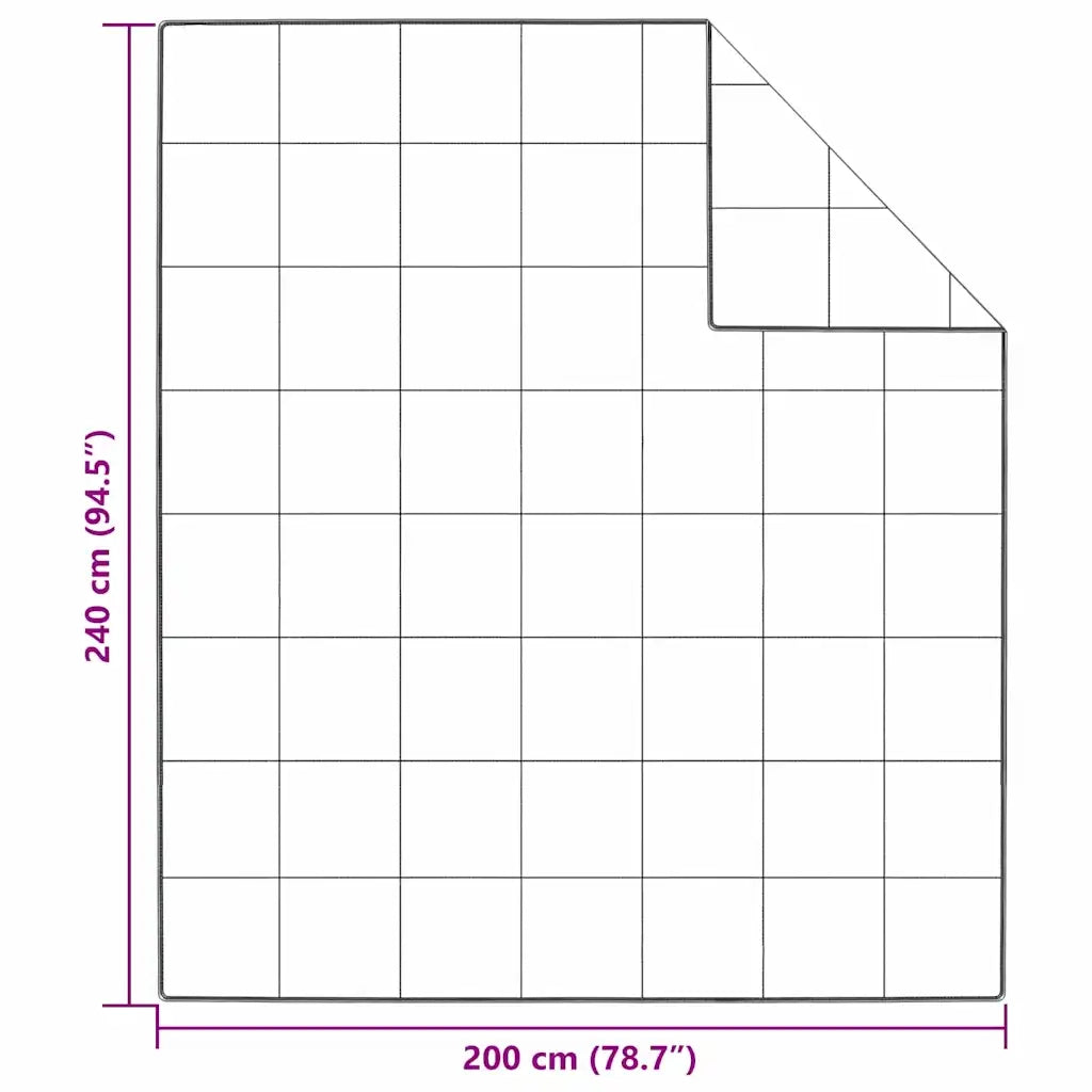Duvet Invernale Bianco 200 x 240 cm Piuma 42007619