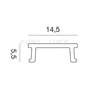 PCO03- ROTOLO DI COVER BIANCA DA 10 METRI 1,45CMX0,55CM PER " CARRARA M"