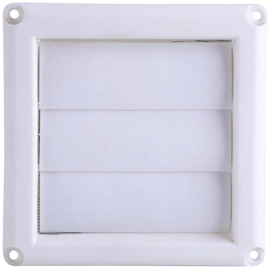Ventilatore con filtro per aria - Qualità elevata - Insetti repellenti - 15x15cm - Materiale plastico resistente