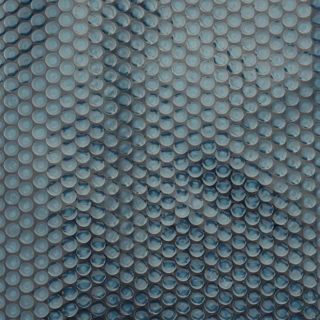 Pellicola Galleggiante Solare PE per Piscina 417 cm Nero e Blu CFW1972808