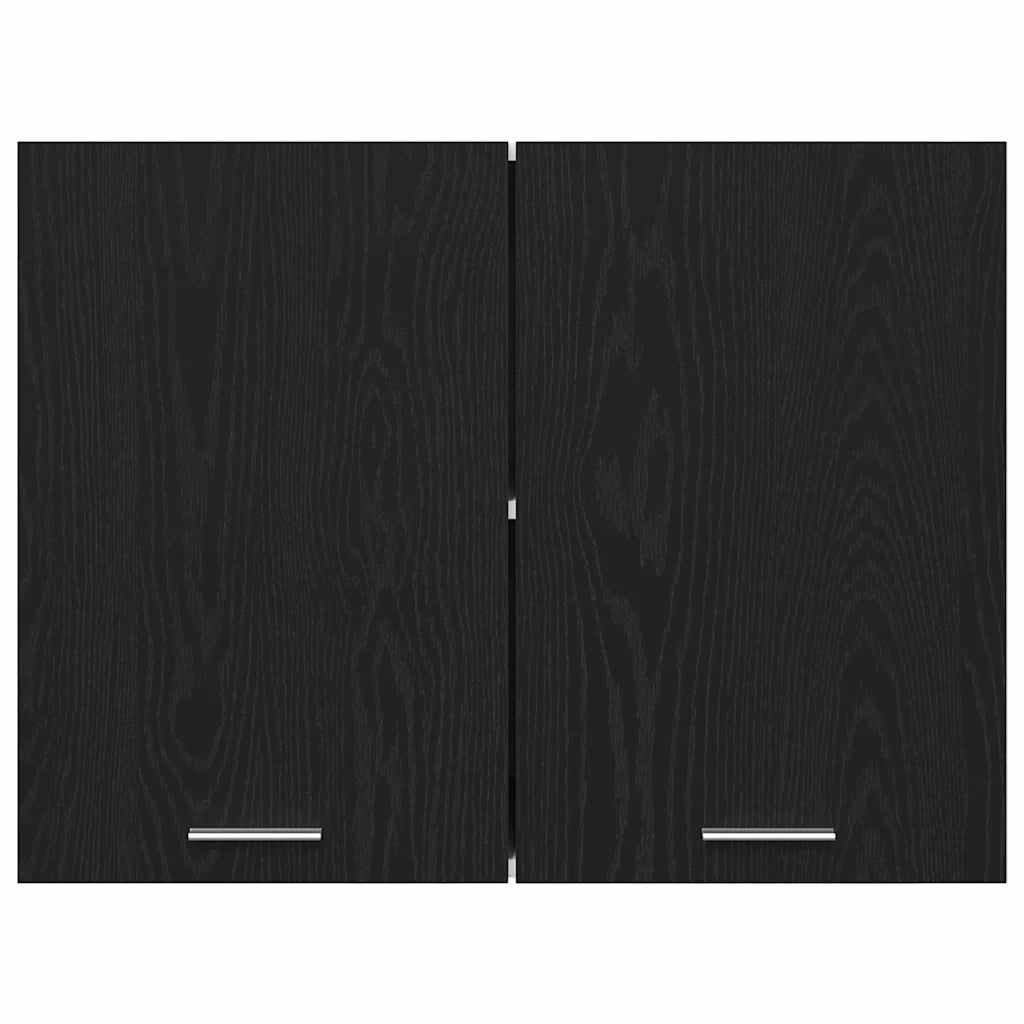 Armadio pensile Lyon Rovere Nero 80 x 31 x 60 cm 863144