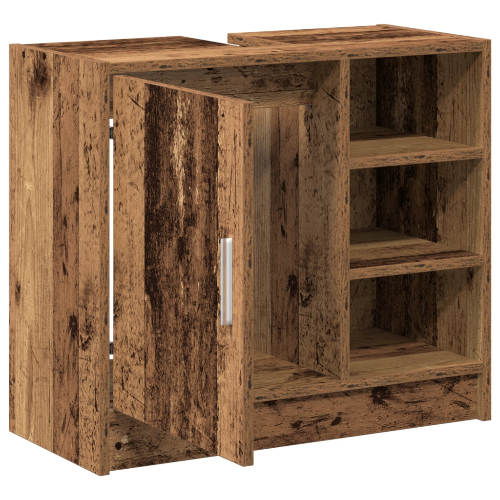 Mobile lavabo Legno Antico 63x29x55 cm