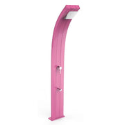 Doccia Tradizionale Dada In Alluminio Con Miscelatore E Lavapiedi Colore Fuxia Cv-D325/4003