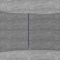 Rete di Protezione per Trampolini a 6 Pali con Ingresso con Cerniera, in PE, Ø244x180 cm, Nero e Blu