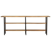 Tavolo Consolle 180x35x70 cm in Legno Massello di Mango 373614