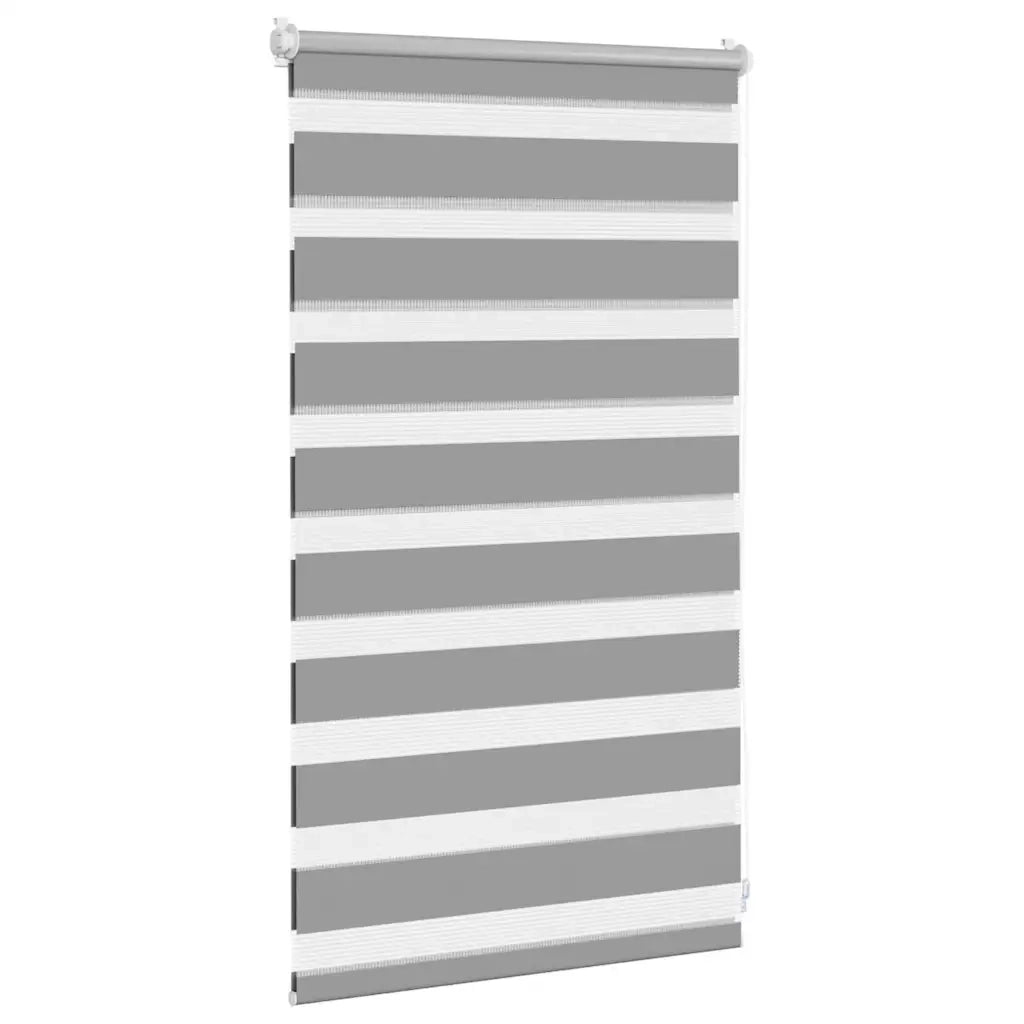 Tenda a rullo oscurante zebra 50x100 cm grigia