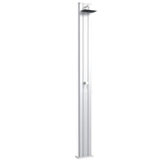 Doccia Solare In Alluminio Spring S 30 Litri Con Miscelatore Colore Inox Paint Cv-A200/9007