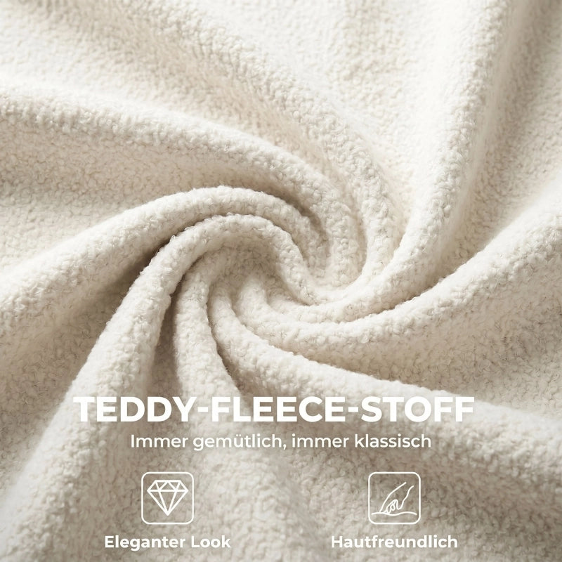 SEDIA UFFICIO girevole regolabile in altezza 52x59x75,5-84,5 cm Crema
