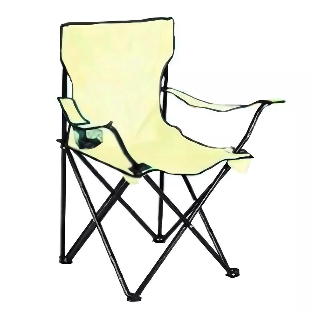Trade Shop - Sedia Pipistrello Pieghevole Con Portabicchiere Pesca Campeggio Mare Spiaggia 350006 -