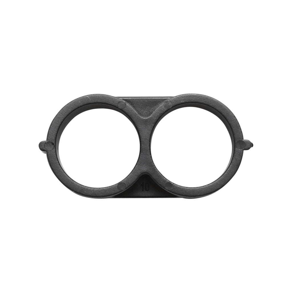 Anello, tappo doppio di estremità per tubo, tubo di irrigazione D16 mm