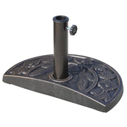 BASE PER OMBRELLONE IN RESINA REGOLABILE CON MANOPOLA 9 KG 50 X 31 X 32 CM