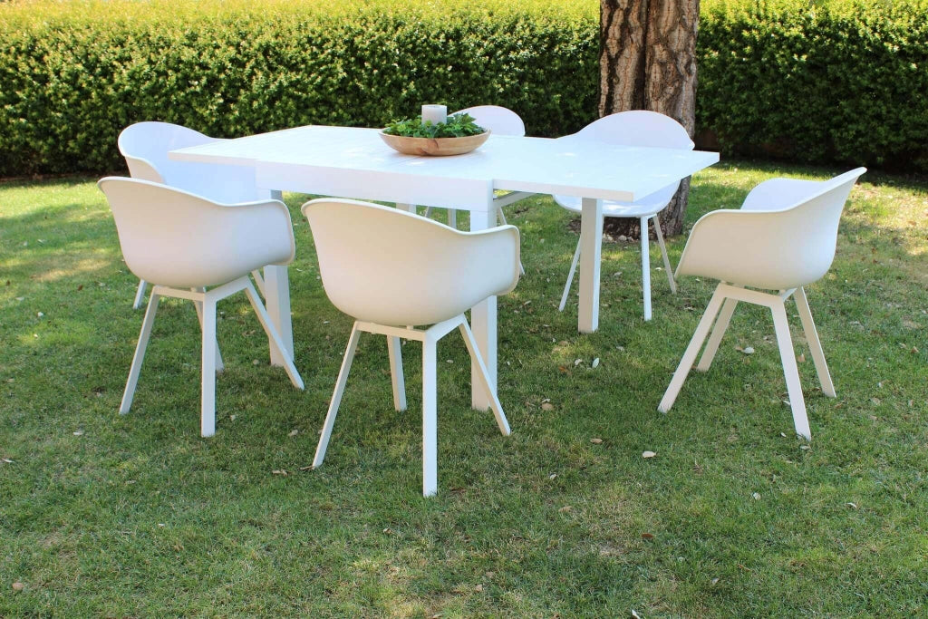 Tavolo da Giardino Rettangolare cm 90/180x90 - DEREK