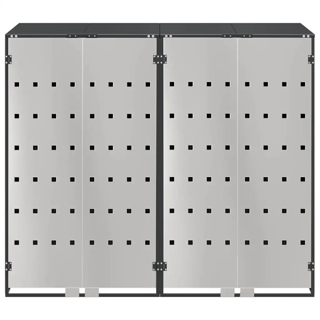 Contenitore per Rifiuti per 3 Bidoni 340 x 77.5 x 115.5 cm