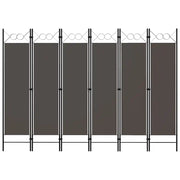Paravento a 6 Pannelli Antracite 240x180 cmcod mxl 97002