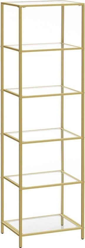 Cassettiere in Vetro - Design Elegante a 5 Scomparti - Per Ambienti Moderni