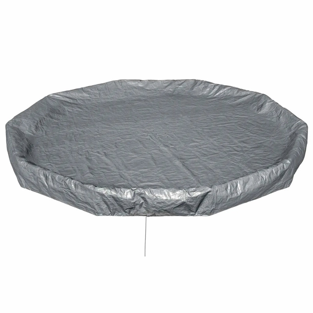 Bestway Copertura per piscina Ø3,05 m Rotondo Poliestere Grigio 42035725
