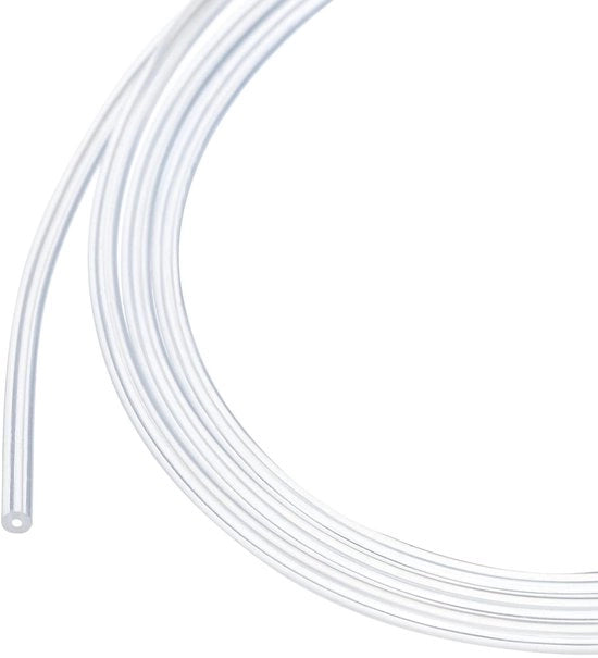 Slang in Silicone - Flessibile e Duraturo - Transparente - Irrigazione e Drenaggio - Per Industria e Giardino - 3,05m