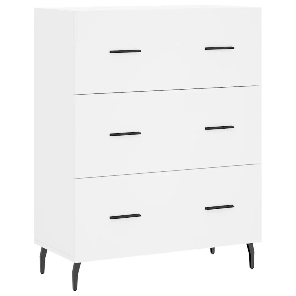 Credenza Bianca 69,5x34x90 cm in Legno Multistratocod mxl 103700