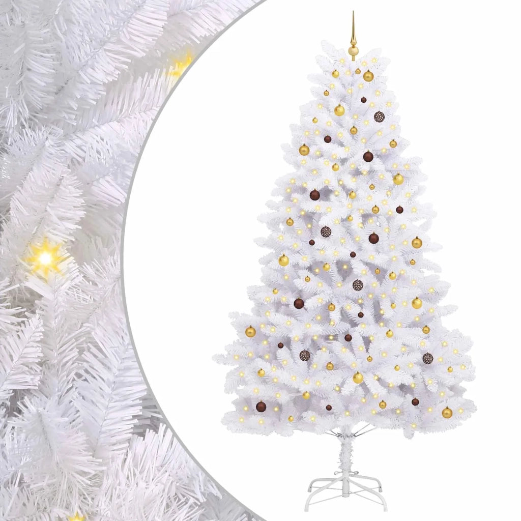 Albero di Natale artificiale Bianco 138 x 138 x 300 cm 3210137