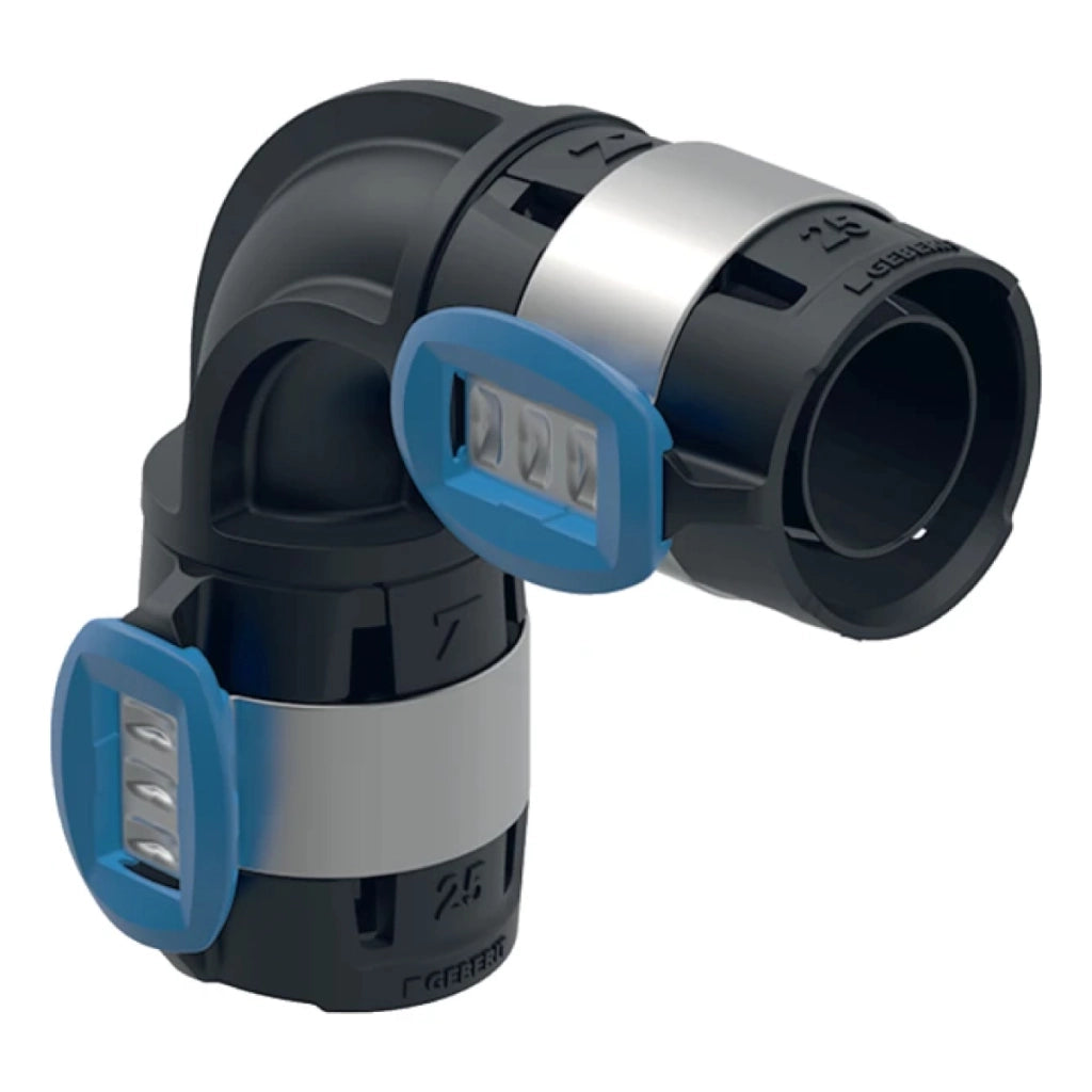 CURVA 90  ° FLOWFIT PER MULTISTRATO A PRESSARE  EE ¸16 MM   GEBERIT