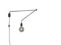 Applique da Interno a LED in Metallo Nero Opaco