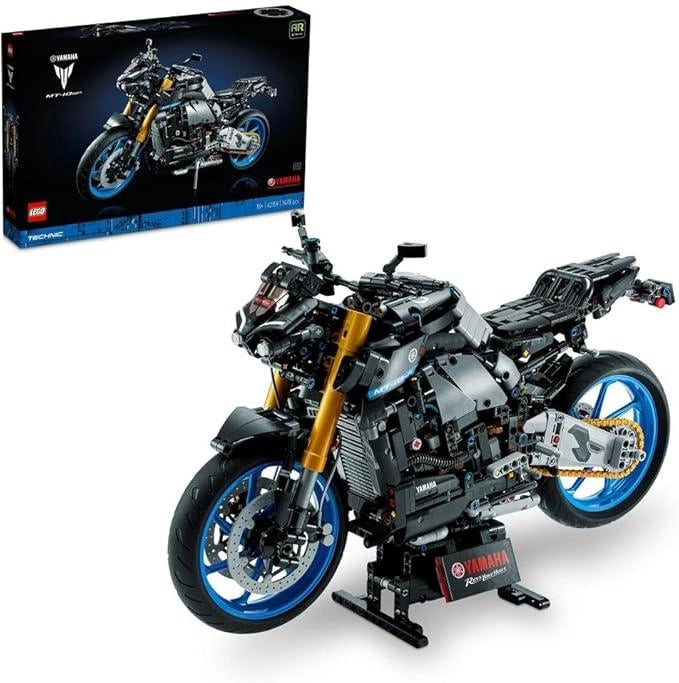 LEGO 42159  Technic Yamaha MT-10 SP, Modellino Moto per Adulti da Costruire, Replica di Motocicletta con Motore a 4 Cili