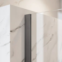 Parete Doccia Rea Flexi Transparent / Titan 110