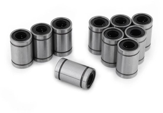 Lager Lineare 8mm a doppia tenuta - Lamiere di alta qualità - 10 pezzi - Ideale per stampanti 3D - Lager a rulli
