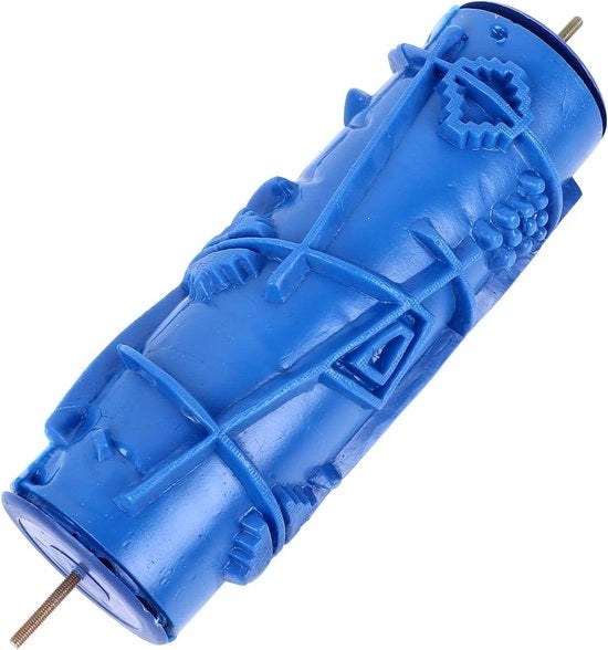 Patroon Verfroller a Ruota a Relievo con Tessitura in Gomma - Decorativo e Riciclabile Roller - Strumento di Pittura per Artigianato - Strumento per Dipingere Muri - ZZ0079 Lijn