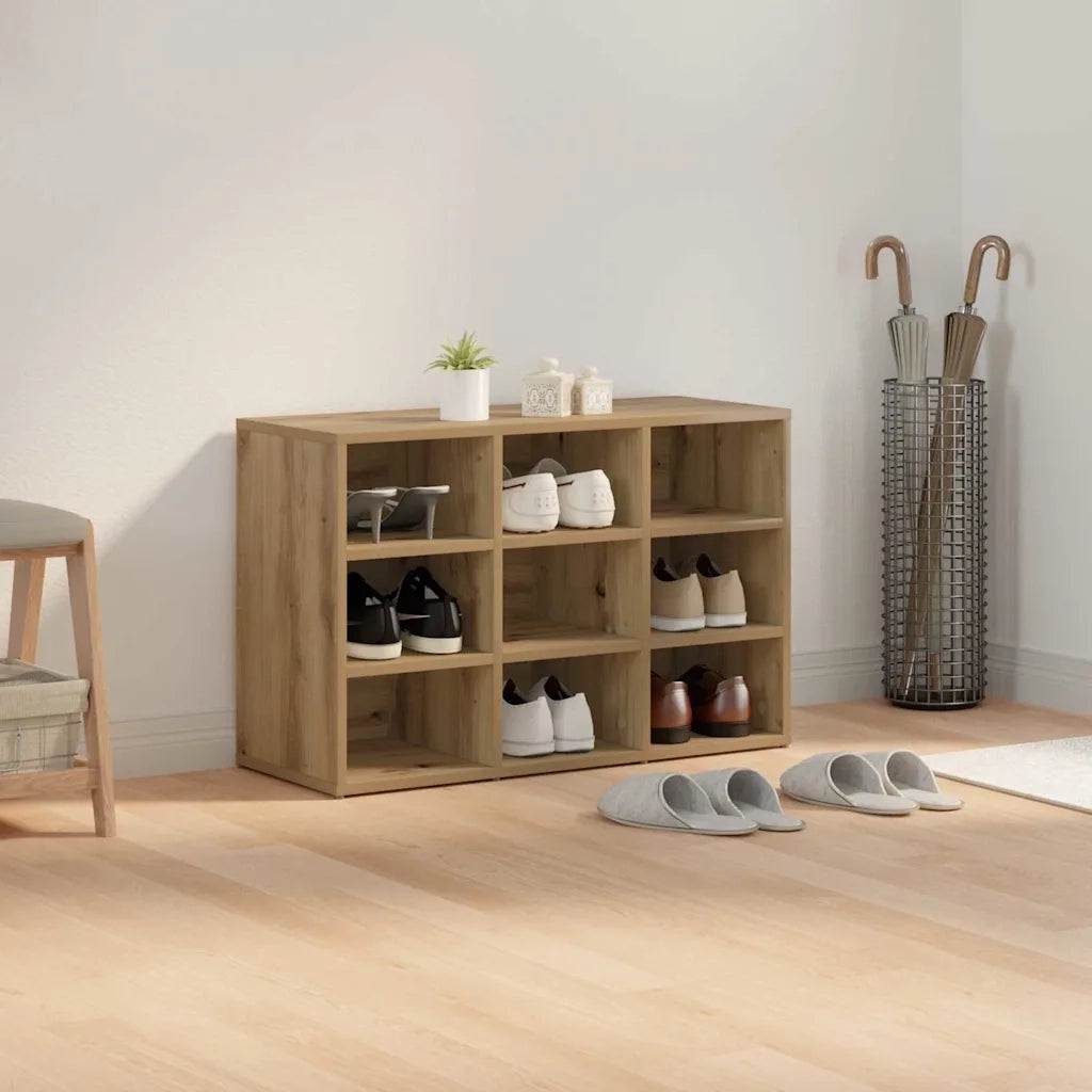 Mobile per scarpe Rovere artigianale 77,5 x 30 x 51 cm 875207