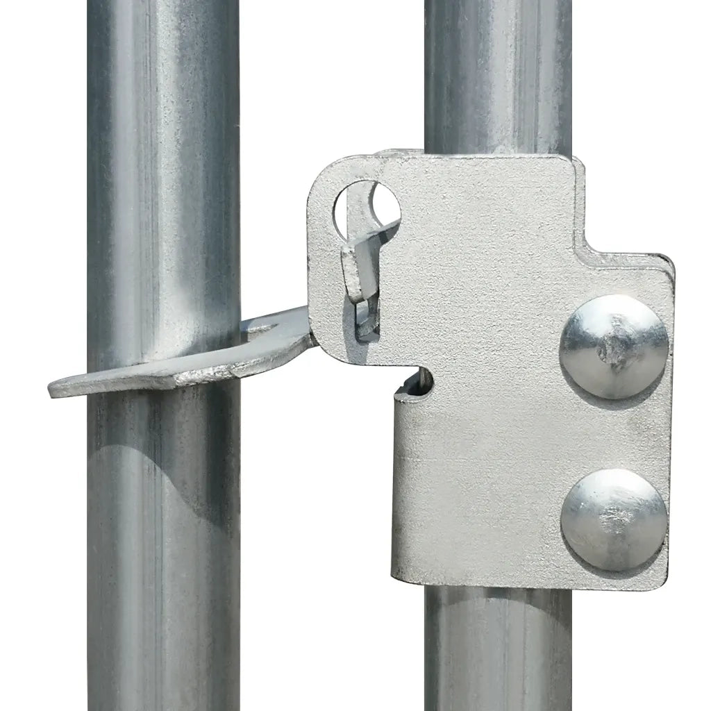 Gabbia per Polli da Esterno in Acciaio Zincato 2x2x1,92 m 170494