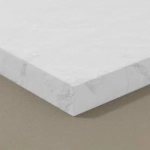 Piatto doccia filo pavimento Karen 80x160 in resina bianco pietra