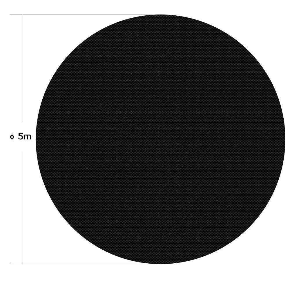 Copertura a bolle rotonda da 5 m per riscaldamento solare della piscina nera 16_0000312