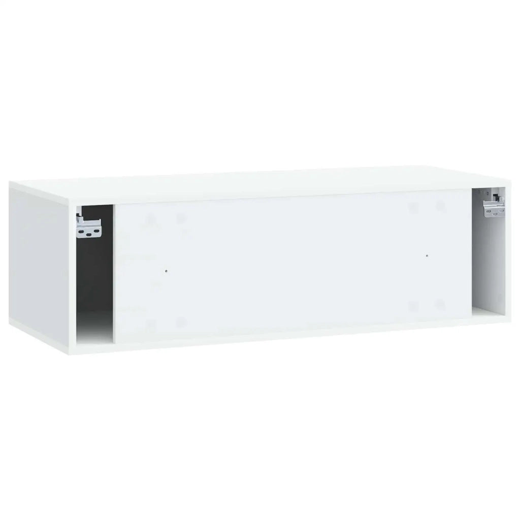 Mobile Porta TV da Muro 98 x 41 x 30 cm Bianco 899205