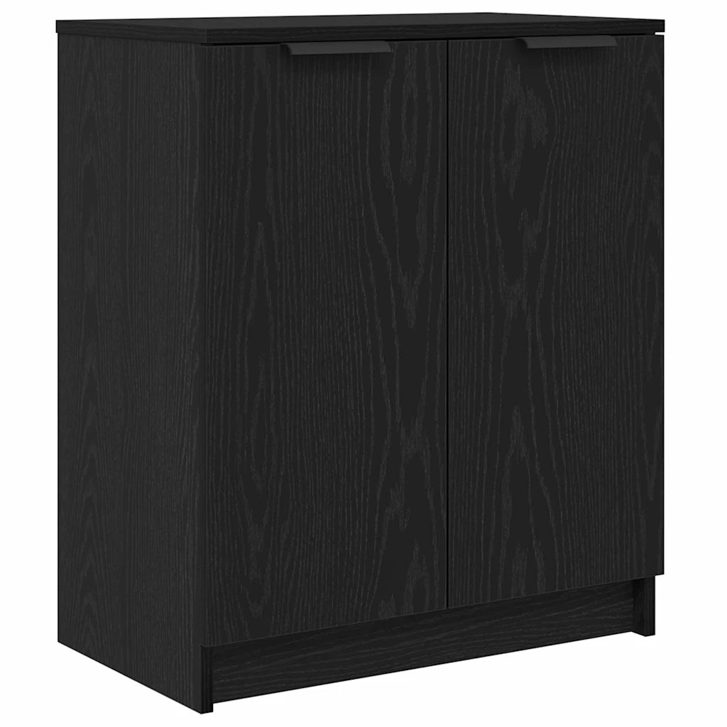 Mobile per scarpe Rovere Nero 59 x 35 x 70 cm Legno multistrato 862100