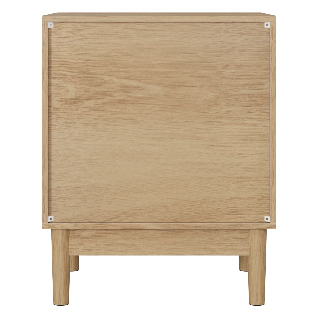 Comodino in Rovere con Cassetto ¨C MINIMAL ¨C 45x39x56,5 cm