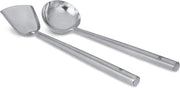 Polipetto e Spatola per Wok con Manico Rotante 732W326
