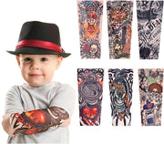 Moufette falsa per bambini - 6 pezzi - costume per feste - materiale morbido - falsa tatuaggio di Neptuno