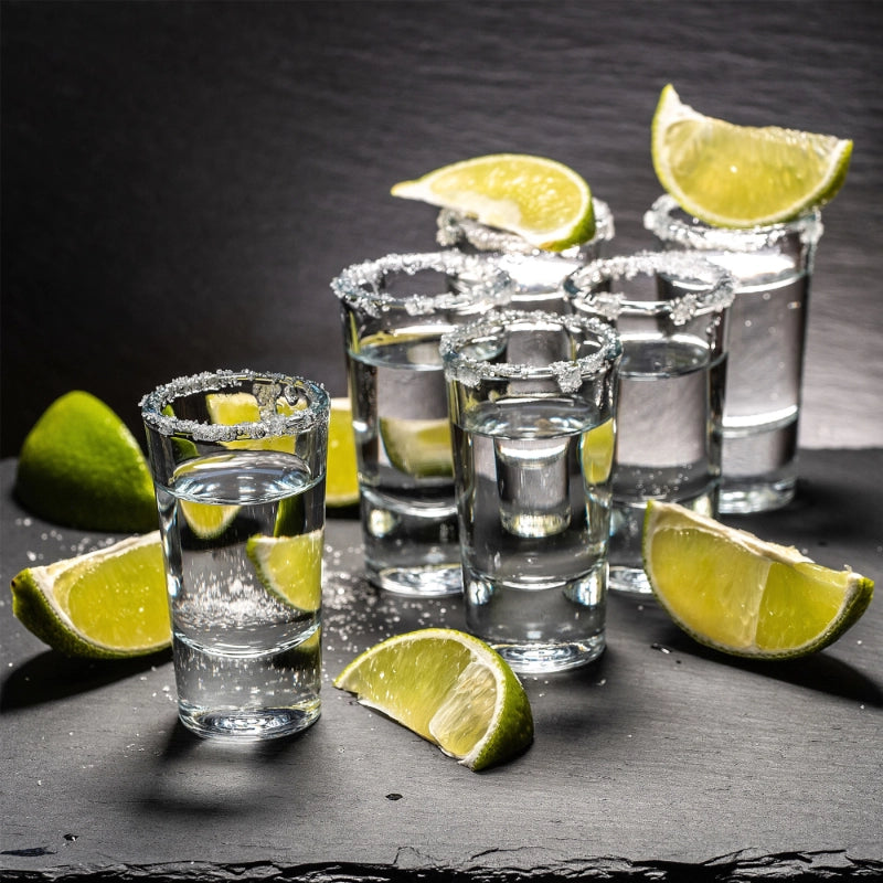Set di bicchierini da vodka KADAX da 28 ml e bicchierini da shot per liquori, 12 pezzi