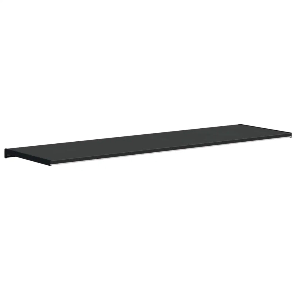 Soglia della Finestra Nero con Venature del Legno PVC CFW5655423
