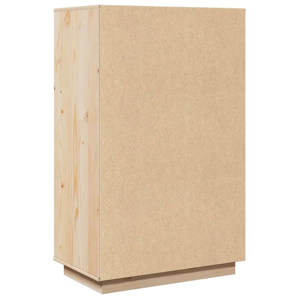 Credenza-Buffet-Armadio da cucina 67x40x108,5 cm in Legno Massello di Pino 927317