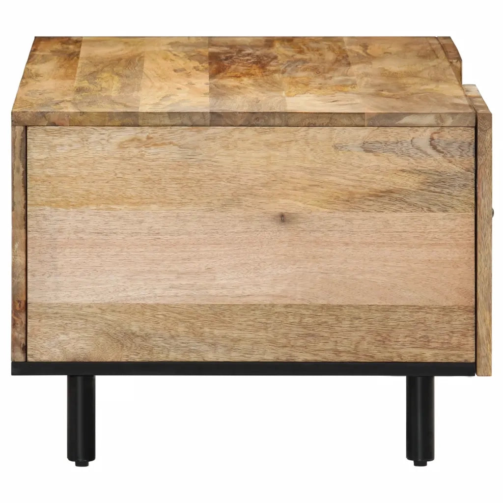Tavolino da salotto | Tavolino da caff¨¨ | Tavolino da Soggiorno 100x54x40 cm in Legno Massello di Mango