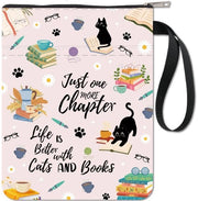 Protezione per libri - Copertina protettiva per libri - Felpa lavabile per protezione libri - Fiore di caffè - Ideale per appassionati di libri - Tasca aggiuntiva per protezione libri