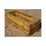Coffre en bois traitÃ© - 90 x 24 cm