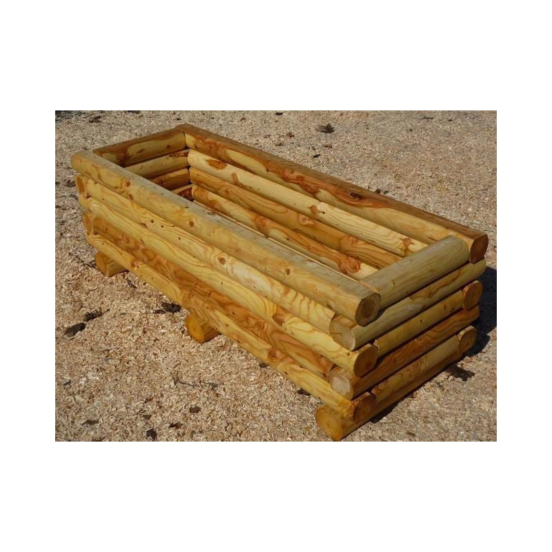 Coffre en bois traitÃ© - 90 x 24 cm